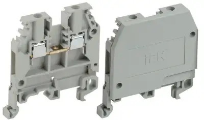 Зажим наборный ЗНИ-2.5кв.мм (JXB24А) сер. IEK YZN10-002-K03 наличный и безналичный расчет