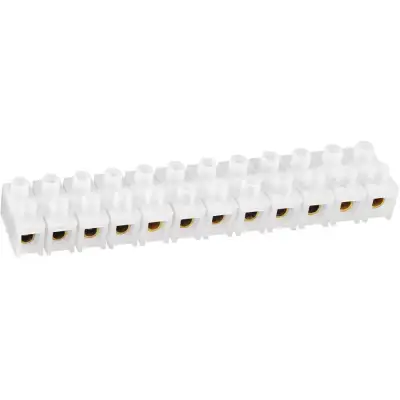 Колодка клеммная 10х35кв.мм 12 пар NTB-HPE-S12-80/WH квадратн. полиэтилен бел. NAVIGATOR 71008 наличный и безналичный расчет
