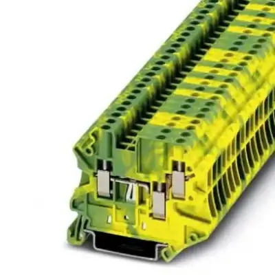 Клемма защитного провода UT 2.5-TWIN-PE Phoenix Contact 3044539 наличный и безналичный расчет