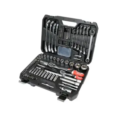 Набор инструмента 1/2", 1/4"  (93пр.) CrV "Yato" наличный и безналичный расчет