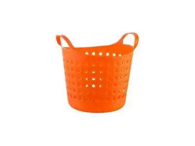 Корзинка Soft 4,1 л, мандарин, BEROSSI (Изделие из пластмассы. Размер 246 х 206 х 222 мм) наличный и безналичный расчет
