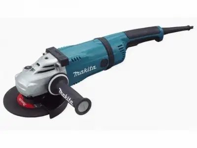 Двуручная углошлифмашина MAKITA GA 9040 SF 01 в кор. (2600 Вт, диск 230х22 мм, вибро, плавный пуск, без регул. об.) наличный и безналичный расчет