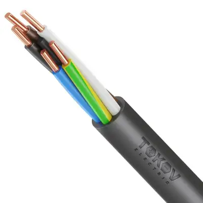 Кабель TOKOV ELECTRIC ВВГнг(А)-LS 5х2.5 ОК (N PE) 0.66кВ (м) УТ000028408 наличный и безналичный расчет