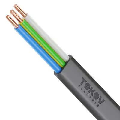 Кабель TOKOV ELECTRIC ВВГ-Пнг(А)-LS 3х2.5 ОК (N PE) 0.66кВ (м) УТ000028391 наличный и безналичный расчет