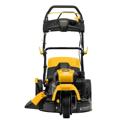 Бензиновая газонокосилка GLT-460SP-T, Trike 149 см3, 46 см, привод, панель, 60л Denzel  наличный и безналичный расчет
