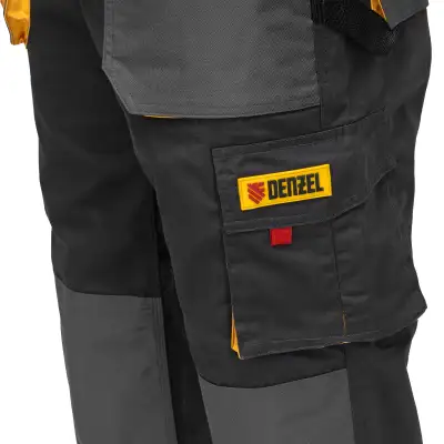 Брюки профессиональные рабочие, 65% полиэстер 35% хлопок, XL Denzel наличный и безналичный расчет