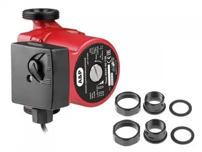Насос циркуляционный Titan-RS25-40-130, A&P (35-70 Вт, 2700 л/ч, 4 м) наличный и безналичный расчет