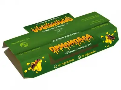 Липкая пластина от тараканов и муравьев 