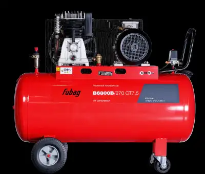 Компрессор масляный ременной FUBAG B6800B/270 СТ7.5 одноступенчатый наличный и безналичный расчет