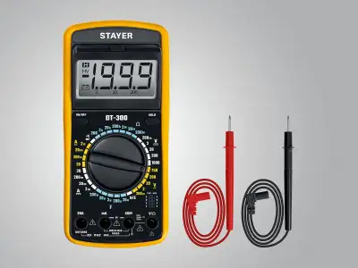 STAYER DT-300 Цифровой мультиметр (45321) наличный и безналичный расчет
