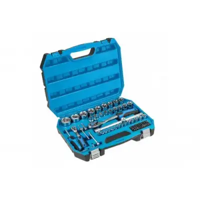 Набор инструмента 1/2", 1/4"  (89пр.) CrV "Hoegert" наличный и безналичный расчет
