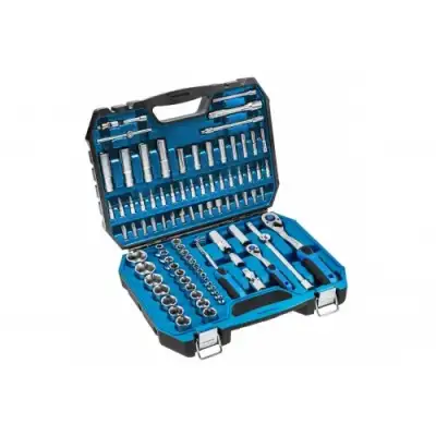 Набор инструмента 1/2", 1/4"  (95пр.) CrV "Hoegert" наличный и безналичный расчет