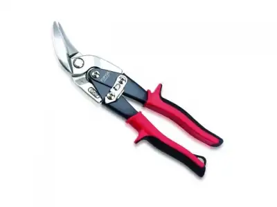 Ножницы по мет. изогнутые 240мм левые TOPTUL наличный и безналичный расчет