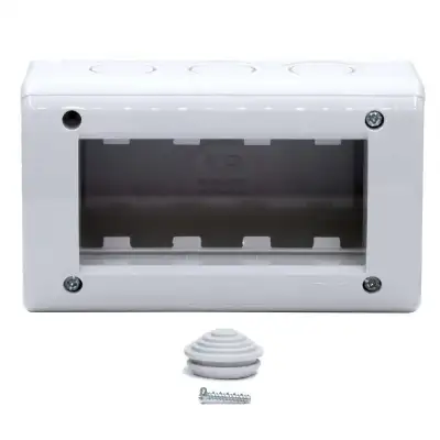 Коробка установочная под VIVA 4 мод. настен. IP40 DKC 54740 наличный и безналичный расчет