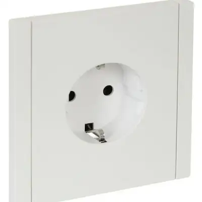 Розетка СП FORTE&PIANO FP216 16А с заземл. без защ. шторок винт. крепл. бел. IEK FP-R11-16-K01 наличный и безналичный расчет