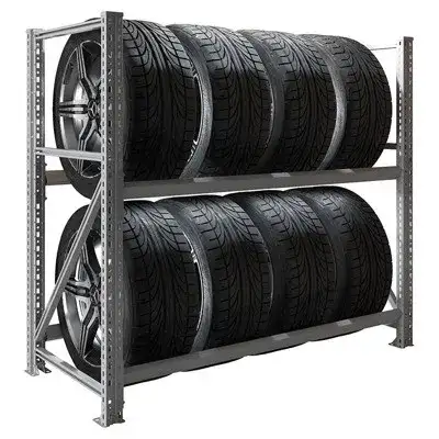 Стеллаж MS Pro 1200/1353x606 для хранения 8 шин наличный и безналичный расчет