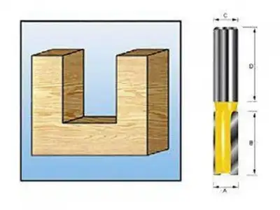 Фреза пазовая 20x8мм MAKITA наличный и безналичный расчет