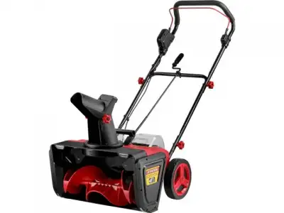 Аккум. снегоуборщик WORTEX CST 5036 в кор. ALL1 SOLO XLT БЕСЩЕТ., 36 В, ширина 50 см (глубина 25 см, дальность выброса 7 м, фары, с рег.желоба) наличный и безналичный расчет