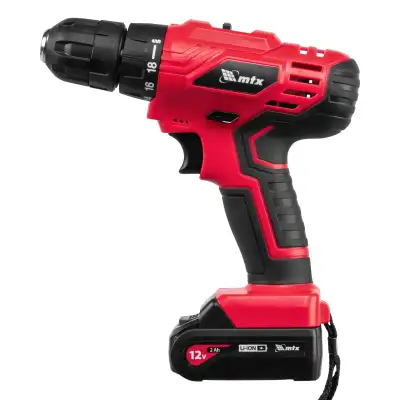 Дрель-шуруповерт аккумуляторная MCDL-12-02, Li-Ion, 12 В, 2 акк. MTX наличный и безналичный расчет