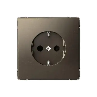 Розетка ArtGallery 16А с заземл. со шторками быстрозажим. клем. механизм мокко SE GAL000645S наличный и безналичный расчет