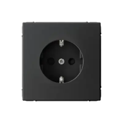 Розетка ArtGallery 16А с заземл. со шторками быстрозажим. клем. механизм карбон SE GAL001045S наличный и безналичный расчет