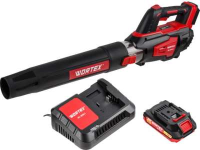 Аккум. воздуходувка WORTEX BB 2018 D ALL1 XLT SET 18 В, 2 Ач акб, макс.объём 570 м куб/ч наличный и безналичный расчет