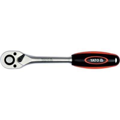 Ключ трещоточный для головок 3/8" 90T CrV "Yato" наличный и безналичный расчет