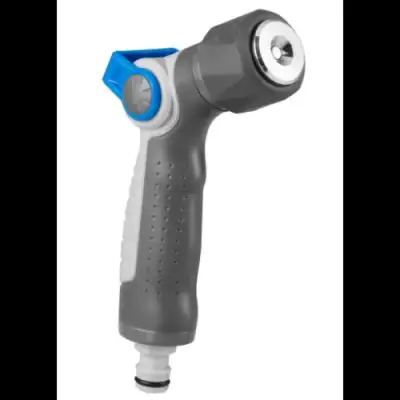 Пистолет-распылитель для полива регулируемый Metal, TPR coated "H-D" наличный и безналичный расчет