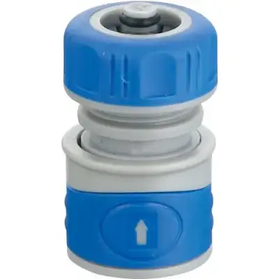 Соединение Быстросъемное 1/2" с аквастопом TPR coated для поливочного шланга "H-D" на КАРТОНКЕ наличный и безналичный расчет