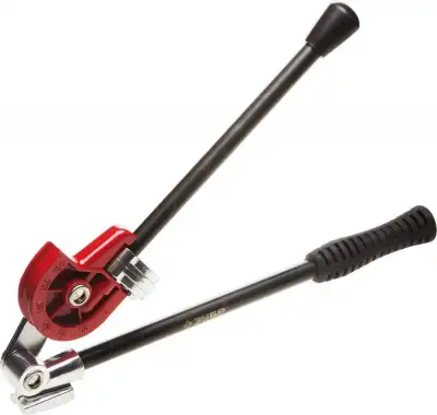 Трубогиб ЗУБР ″ЭКСПЕРТ″ для точной гибки труб из мягкой меди, алюминия, тонкостенной стали под углом до 180град, 10мм наличный и безналичный расчет