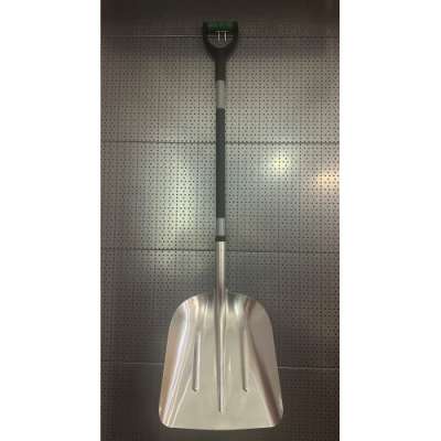 Лопата для снега алюминиевая 350x400x1380мм "H-D" наличный и безналичный расчет