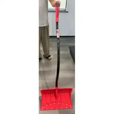 Лопата для снега пластиковая с металлическим черенком 460x320x1300мм "H-D" наличный и безналичный расчет