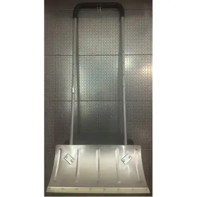 Скрепер для уборки снега алюминиевый двуручный 610x290x1470мм "H-D" наличный и безналичный расчет