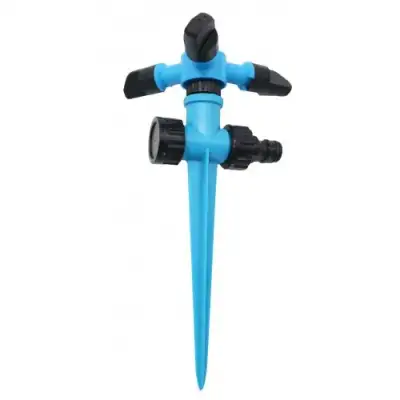 Распылитель для полива вращающийся трехрожковый на пике (60м2, 4атм) "H-D" наличный и безналичный расчет