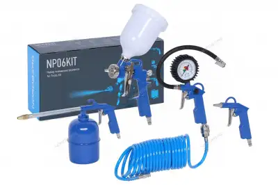 Набор пневмоинструментов NORDBERG 5 предметов NP06KIT наличный и безналичный расчет