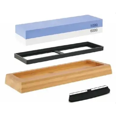 Точильный камень 1000/6000 грит (водный) на подставке "H-D" наличный и безналичный расчет