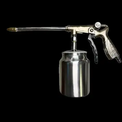 Пневмопистолет для промывки регулируемый с алюминиевым бачком (мовильный) 600cc "H-D" наличный и безналичный расчет