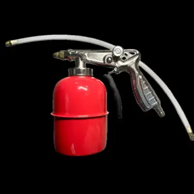 Пневмопистолет для промывки регулируемый с бачком и шлангом (мовильный) 1000cc "H-D" наличный и безналичный расчет