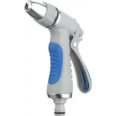 Пистолет-распылитель для полива регулируемый Zn, Plastic, TPR coated "H-D" наличный и безналичный расчет