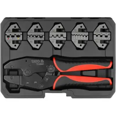 Пресс-клещи для обжима наконечников, набор 6пр "Yato" наличный и безналичный расчет