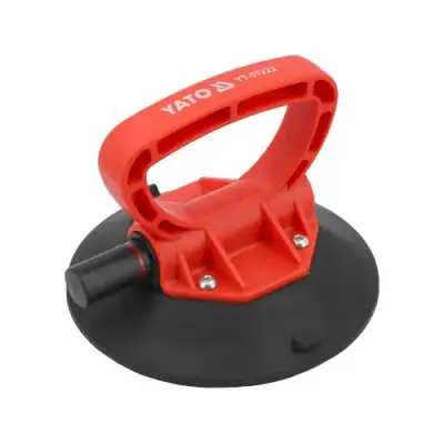Стеклодержатель пластмассовый на 1 присоску 150мм, 60кг. с вакуумным насосом "Yato" наличный и безналичный расчет