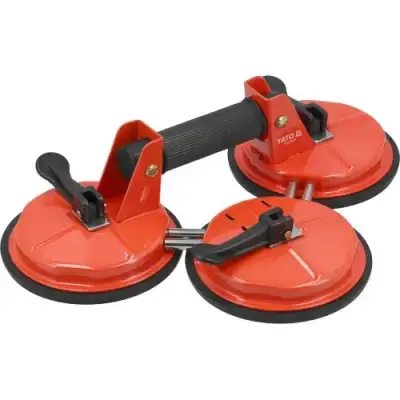 Стеклодержатель стальной на 3 присоски 150мм, 155кг. "Yato" наличный и безналичный расчет