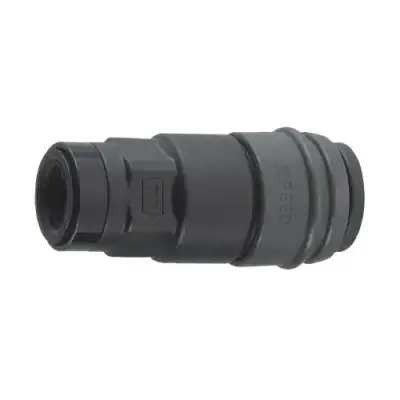 Быстроразъем пневматический с обратным клапаном, внутренняя резьба 3/8" (пластик) "Prowin" наличный и безналичный расчет