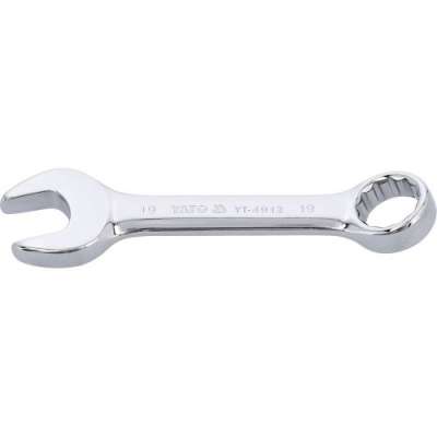 Ключ рожково-накидной короткий 19мм CrV "Yato" наличный и безналичный расчет