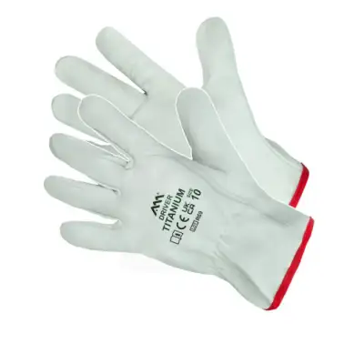 Перчатки кожаные DRIVER TITANIUM наличный и безналичный расчет