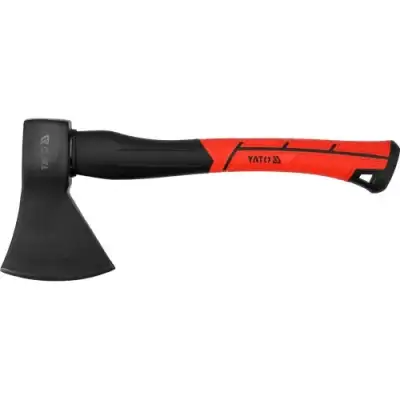 Топор 1000гр. c фиберглассовой ручкой, 385мм., 48-58 HRC "Yato" наличный и безналичный расчет