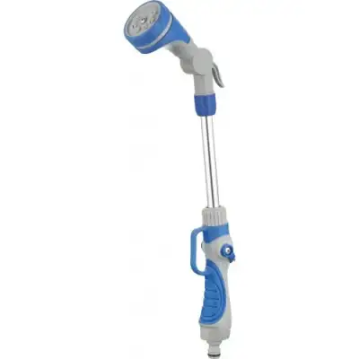 Распылитель для полива удлиненный 40см., 8 функций Zn, TPR coated "H-D" наличный и безналичный расчет