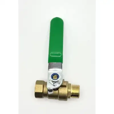 Кран воздушный шаровый с резьбами M3/8" x F3/8" (латунь) "H-D" наличный и безналичный расчет