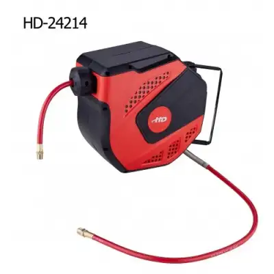 Шланг ПВХ пневматический 8.0ммх20м 2.0MPa с наружной резьбой 1/4" на автоматической катушке "H-D" наличный и безналичный расчет