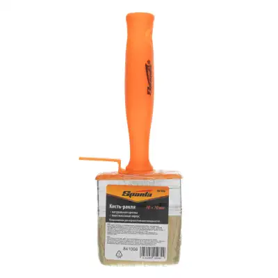 Кисть-ракля, 30х70 мм, натуральная щетина, пластмассовый корпус, пластмассовая ручка Sparta наличный и безналичный расчет